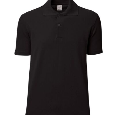 Polo Yaka Tişört Siyah IKT03