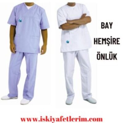 Erkek Hemşire Önlük MDK007