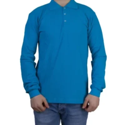 Polo Yaka Sweatshirt Turkuaz