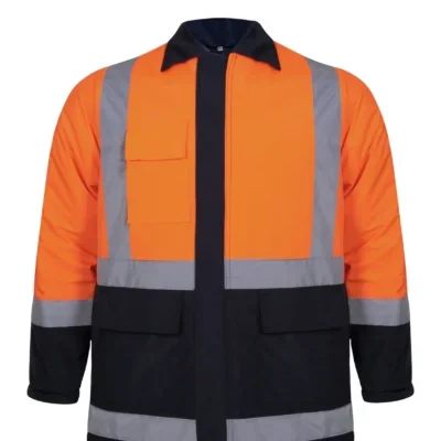 İş Kabanı Turuncu Lacivert