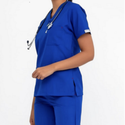 HEMŞİRE TAKIM MAVİ SCRABS MDK010