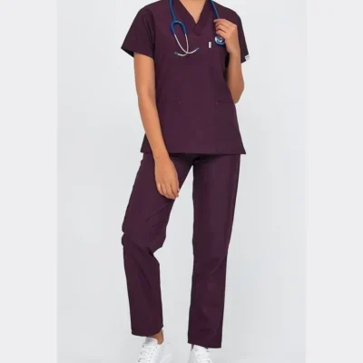 HEMŞİRE BORDO SCRABS