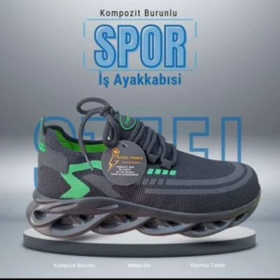 STEELL POWER SPOR İŞ AYAKKABISI