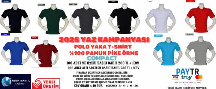 POLO YAKA T-SHİRT
