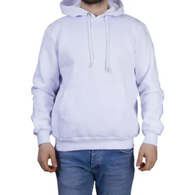 Hoodie Sweatshirt Beyaz